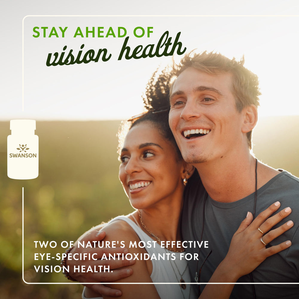Swanson eye health softgels supporting retina and macula comfort.
