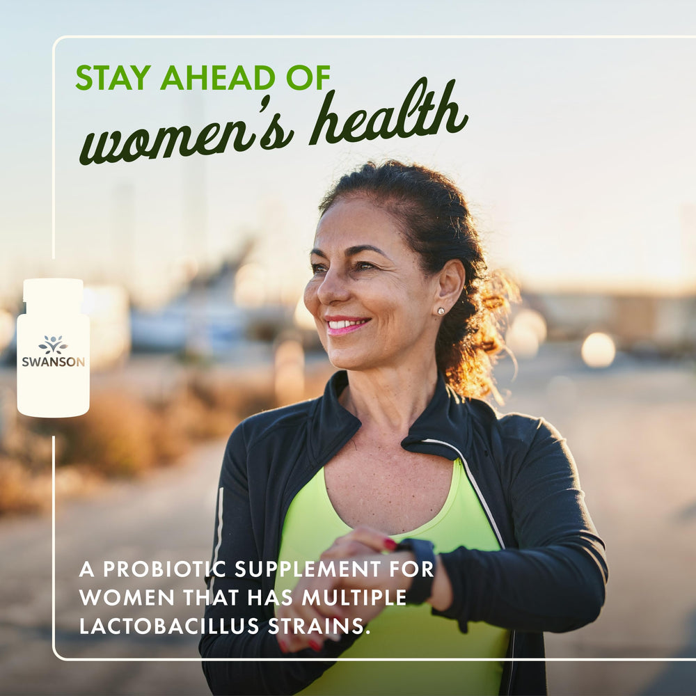 Swanson FemFlora capsules being poured for daily use and portability