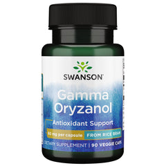 Swanson Gamma Oryzanol from Rice Bran capsules bottle