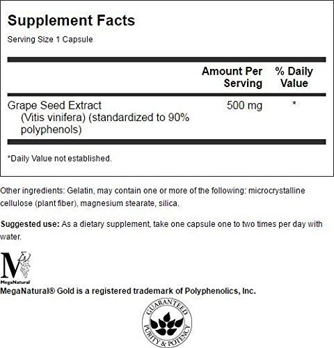 Close-up of Swanson Grape Seed Extract bottle cap