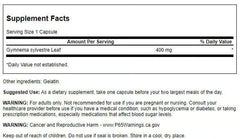 Swanson Gymnema Sylvestre Leaf bottle with label