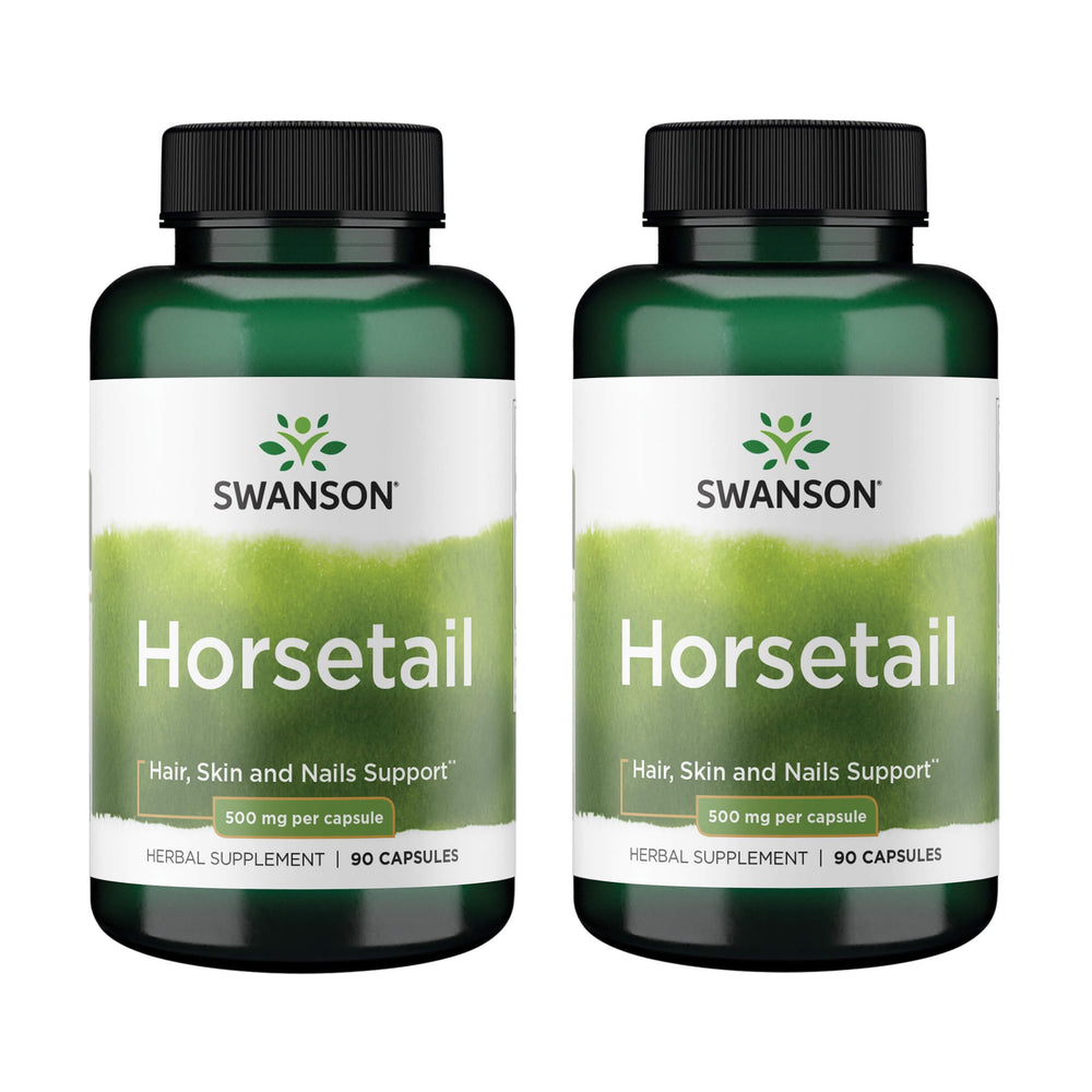 Swanson Horsetail herbal supplement bottle