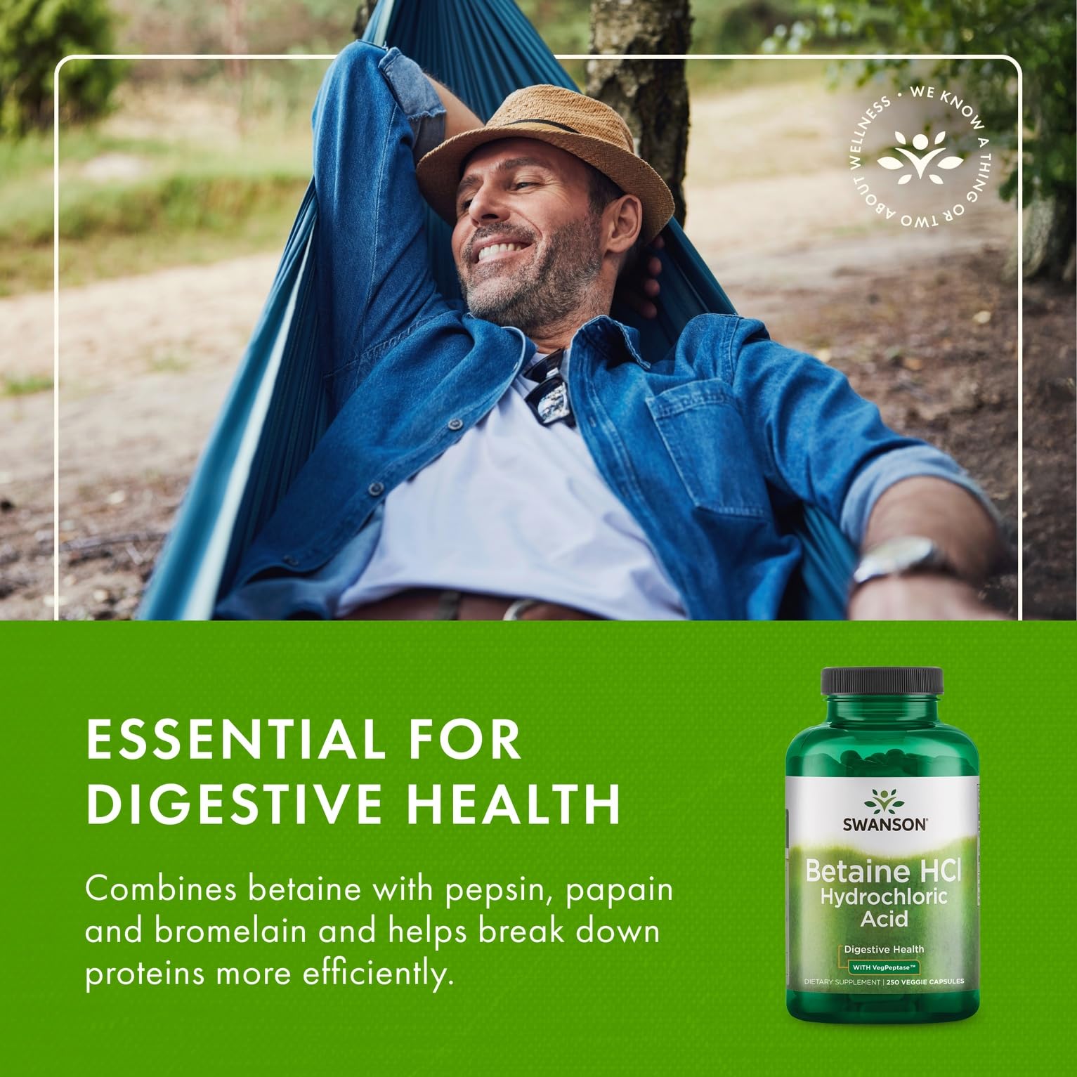 Swanson product packaging emphasizing GMP certification