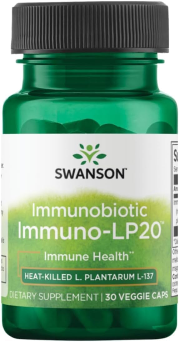 Swanson Immunobiotic Immuno-Lp20 bottle for immune support