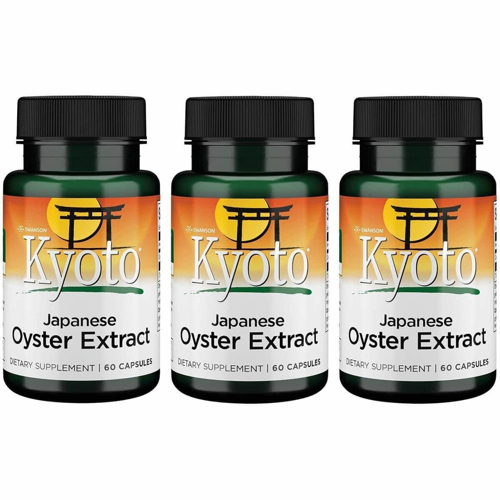 Swanson Kyoto Oyster Extract bottle with 60 capsules