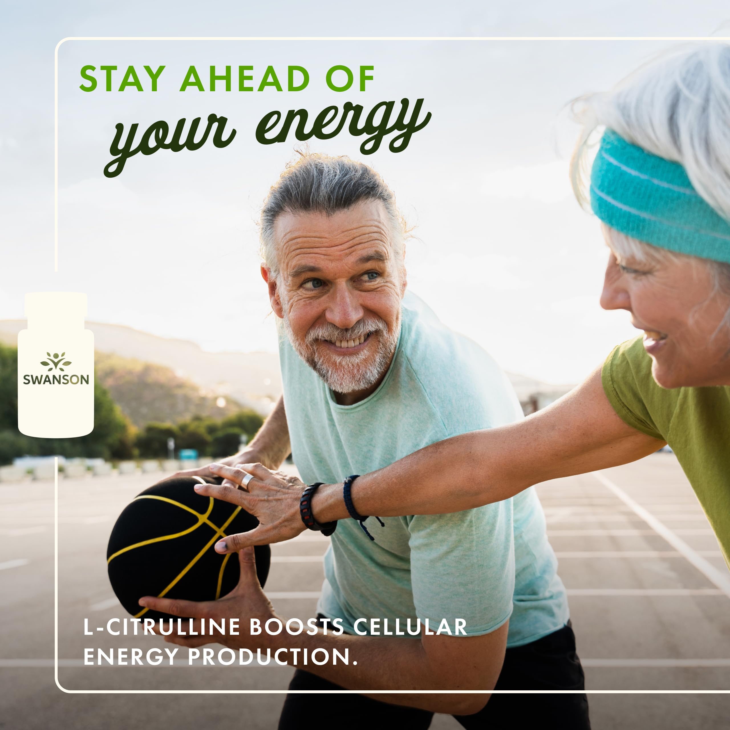 Close-up of Swanson L-Citrulline 850 mg capsule