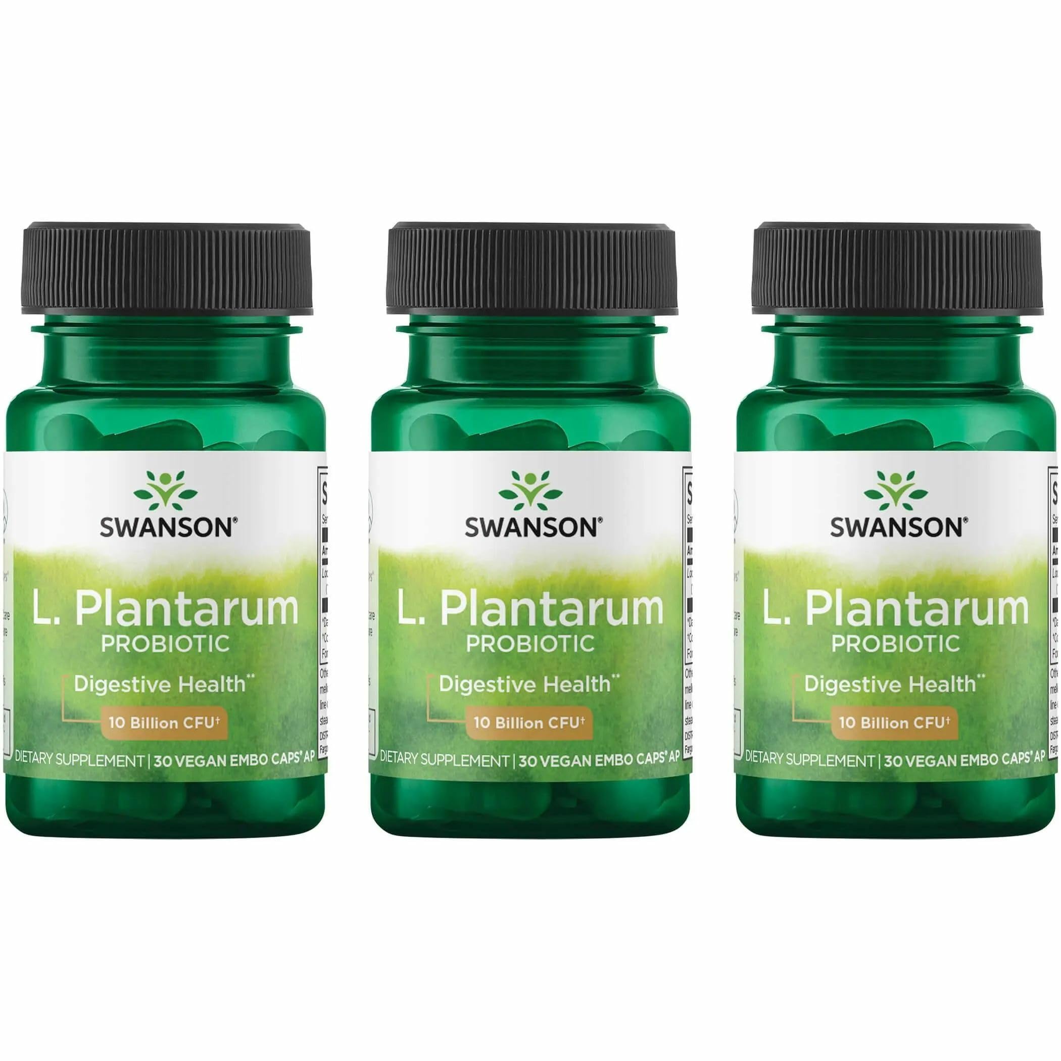 Swanson L. Plantarum probiotic bottle front