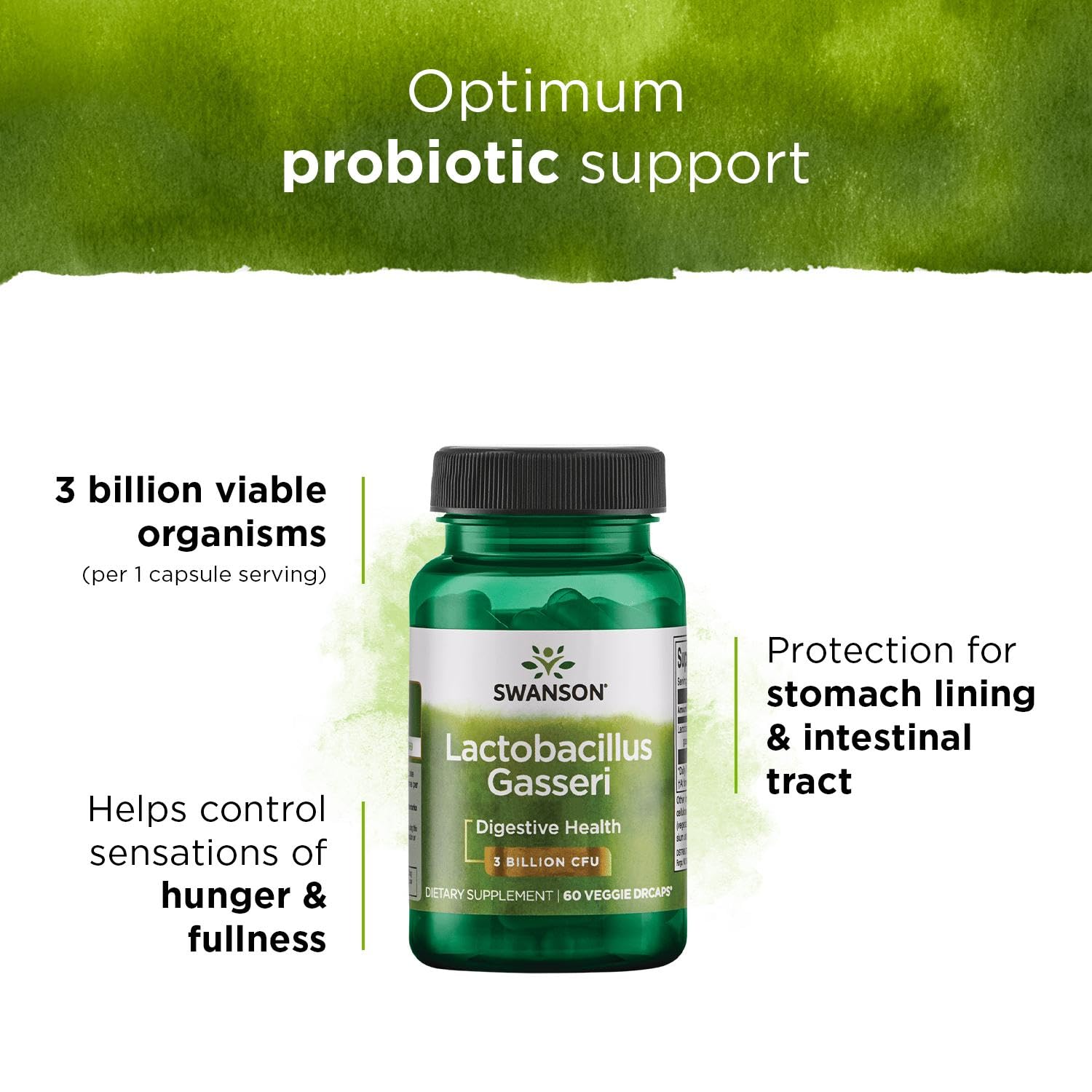 No refrigeration required badge on probiotic packaging