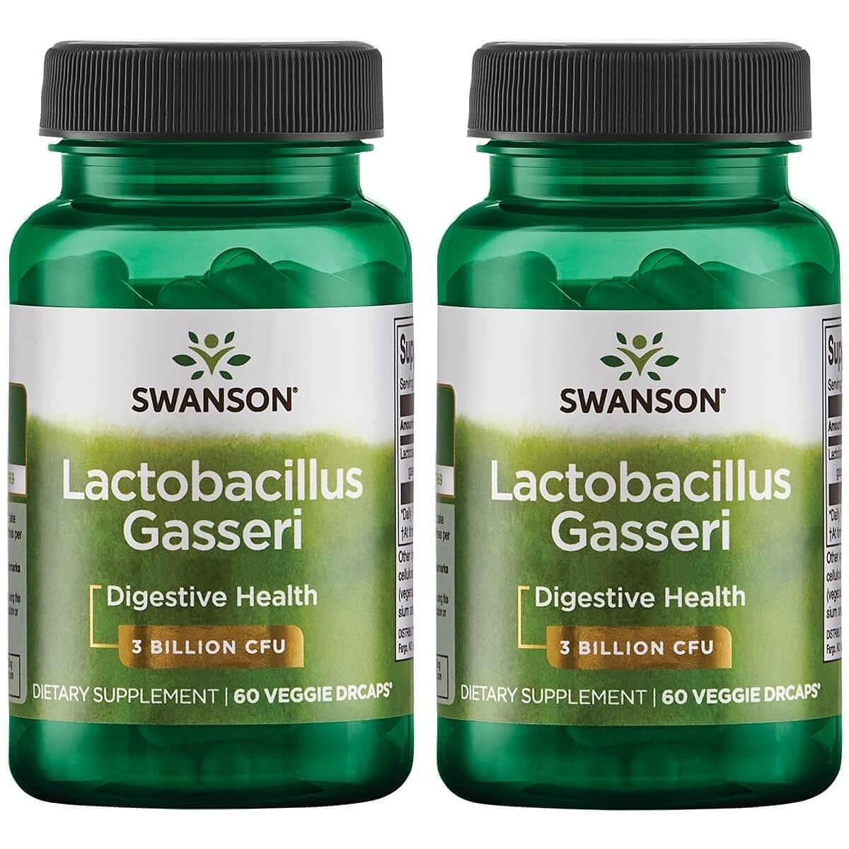 Bottle of Swanson Lactobacillus Gasseri probiotic with 60 veggie capsules