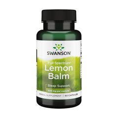 Swanson Full Spectrum Lemon Balm 500 mg bottle