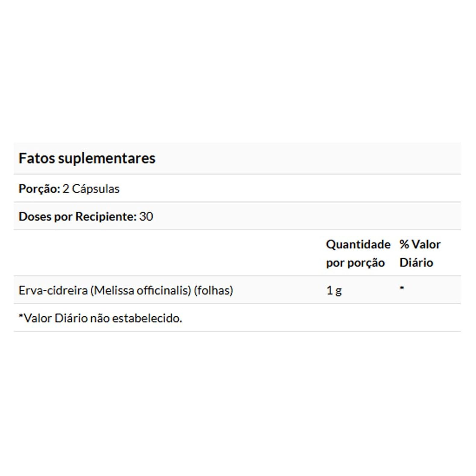 Front view of Swanson Lemon Balm Full Spectrum 60-capsule bottle