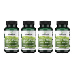 Swanson Full Spectrum Lion's Mane Mushroom bottle with 60 capsules