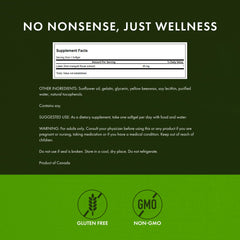 Close-up of Swanson Lutein softgel capsules