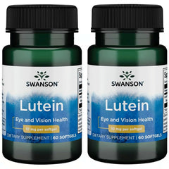 Swanson Lutein 10 mg bottle front
