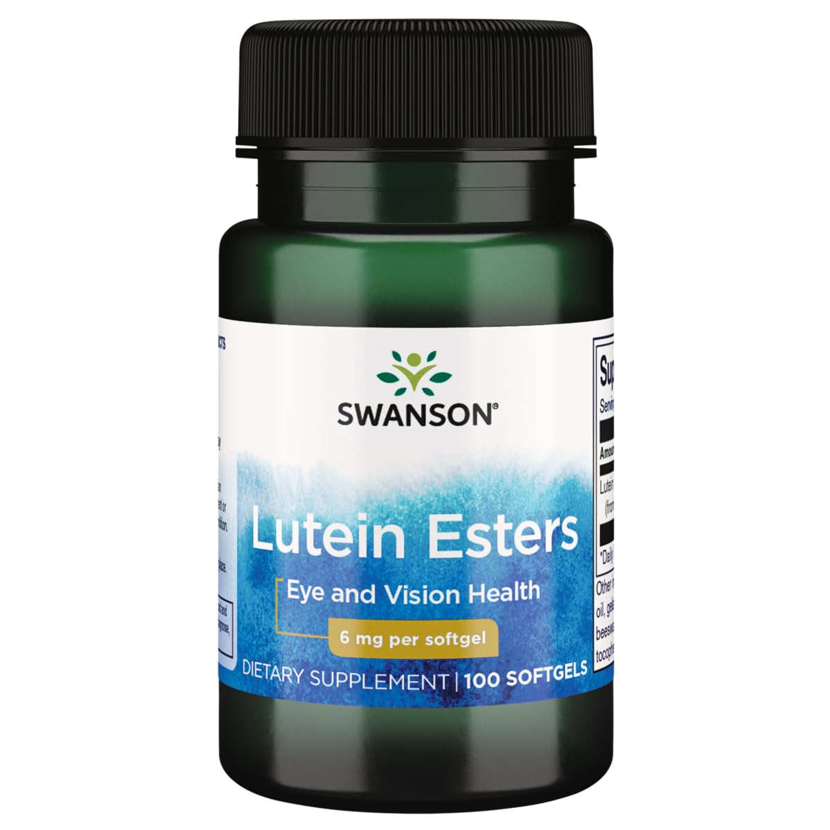 Swanson Lutein 6 mg bottle - 100 softgels