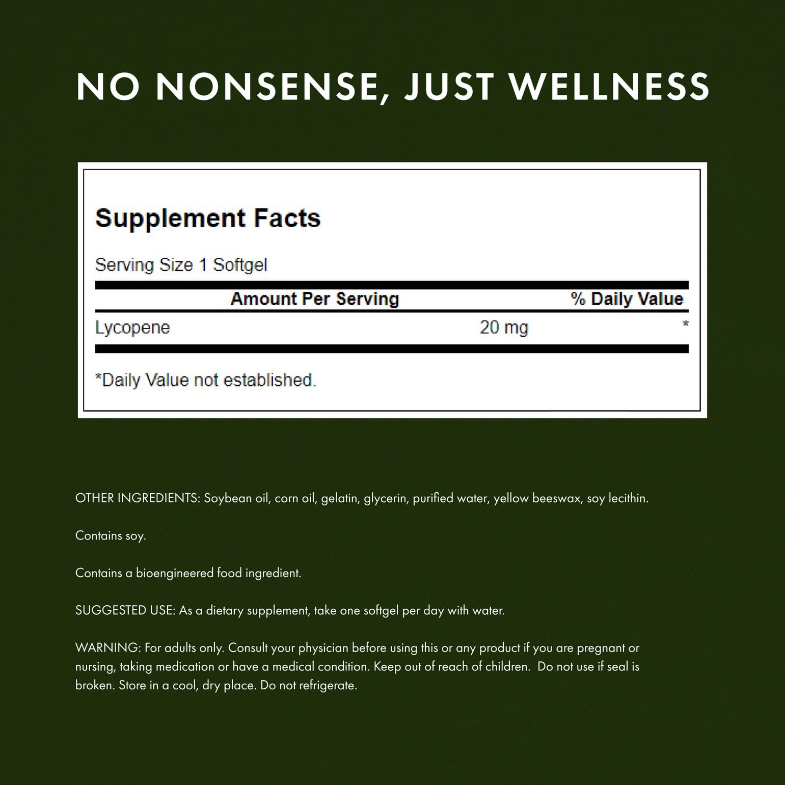 Swanson Lycopene 3-pack display image