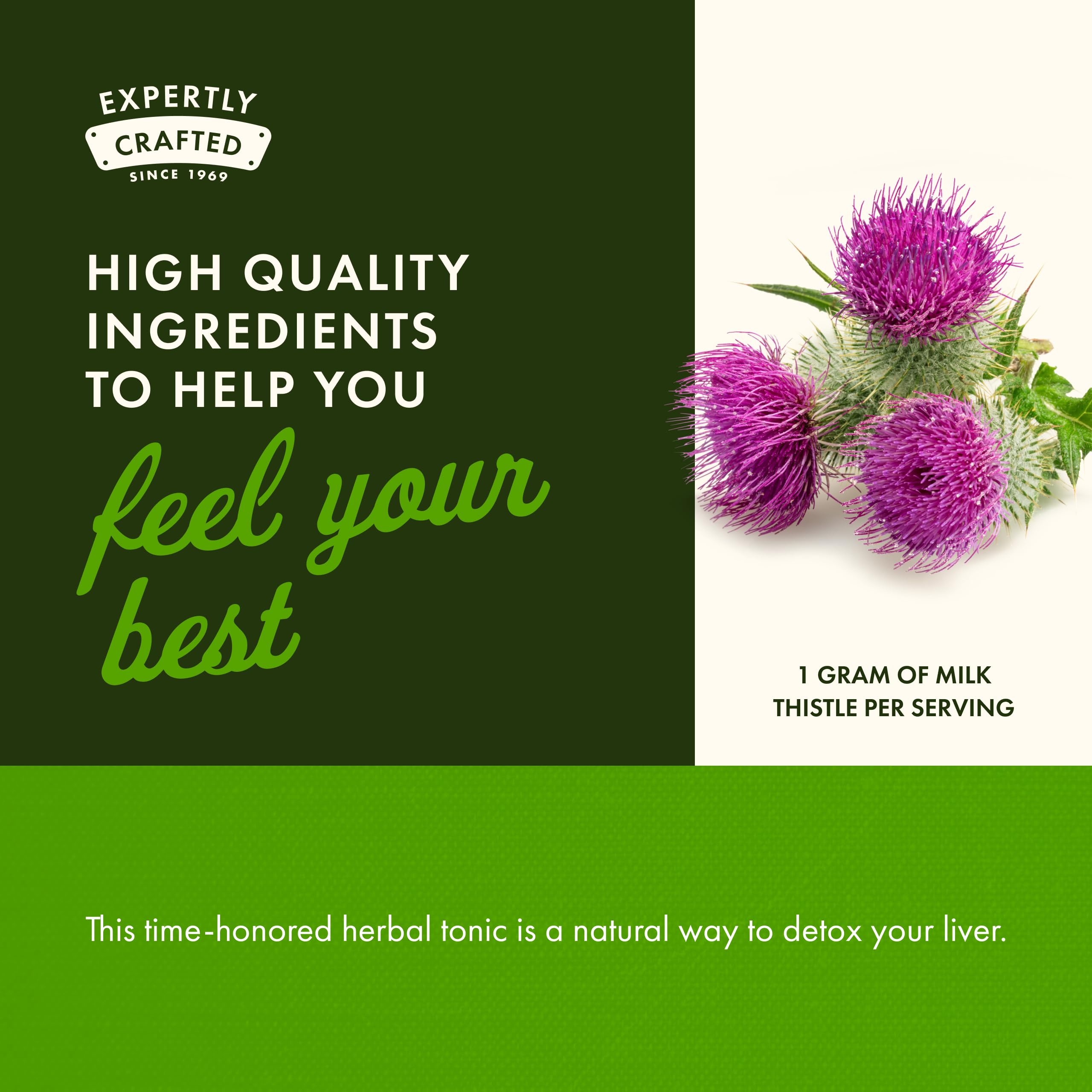 Detox support and liver health benefits of milk thistle