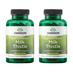 Swanson Milk Thistle bottle and box – 2 pack