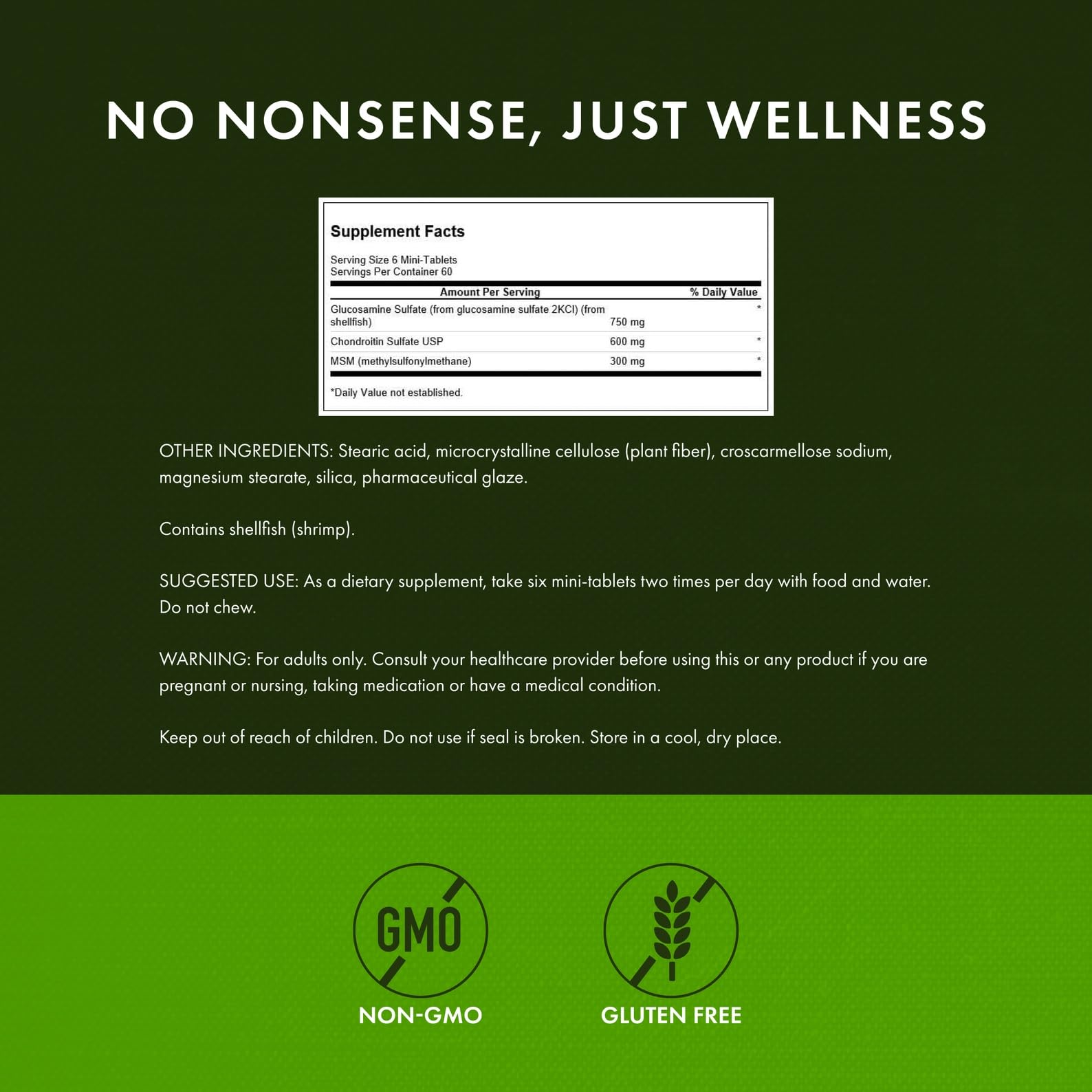 Close-up of the easy-to-swallow mini tablets