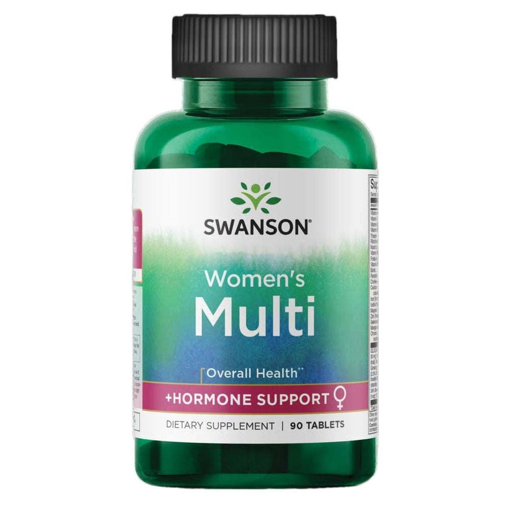 Swanson Multi Women's Prime Multivitamin bottle label