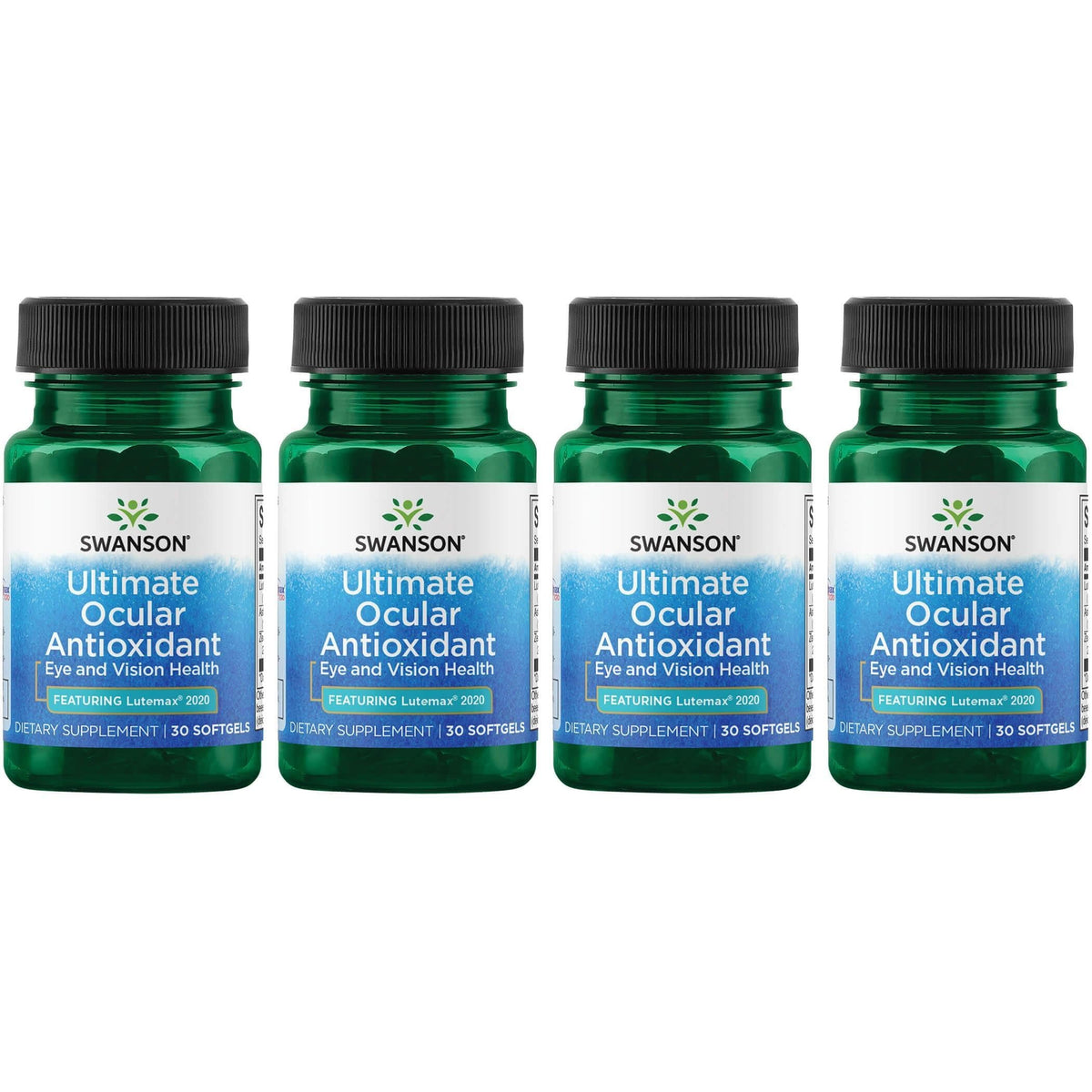 Swanson Ultimate Ocular Antioxidant with Lutemax 2020 - 30 Softgels, 4 Pack