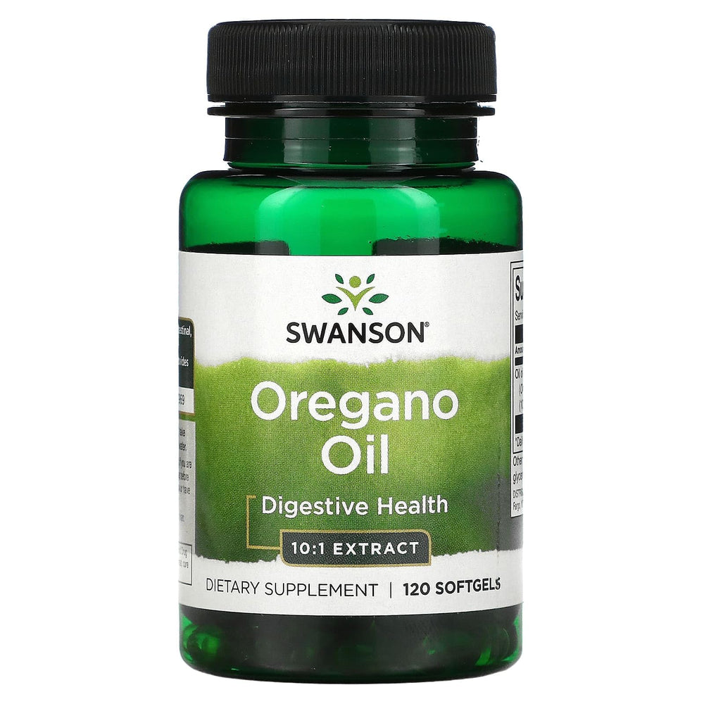 Dosage instructions for Swanson oregano oil softgels