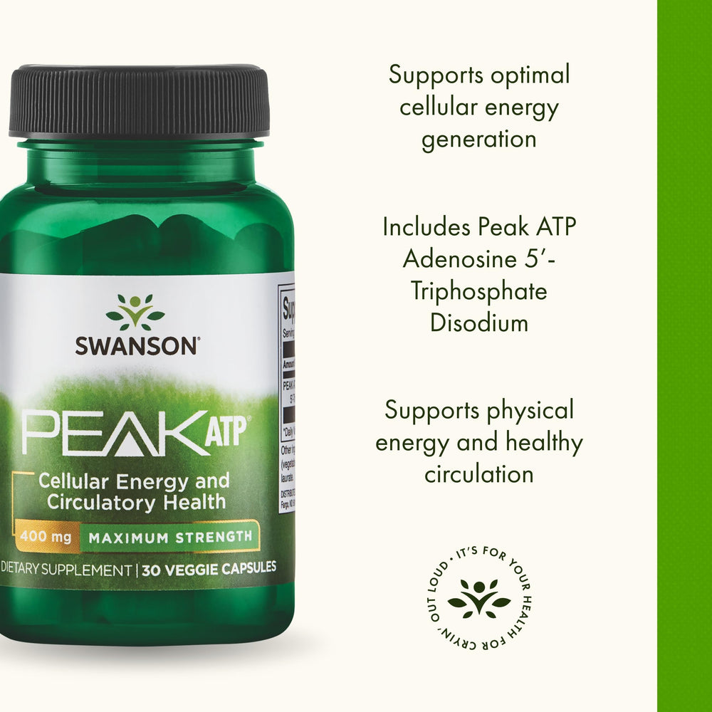 Swanson Peak ATP serving image demonstrates dosing for cellular energy and performance