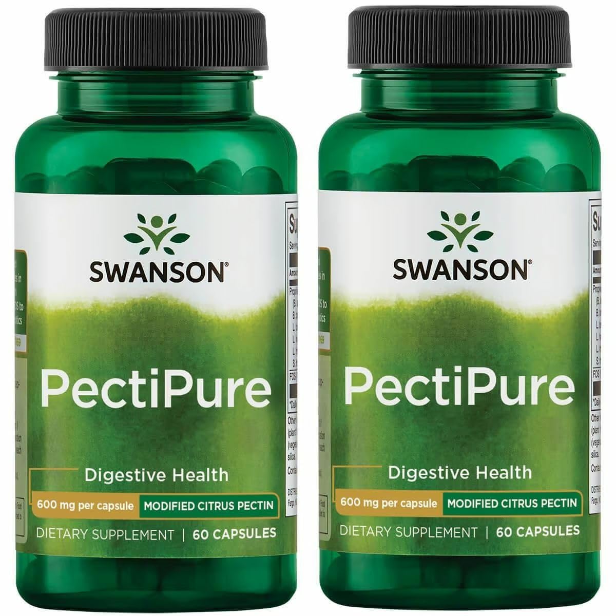 Swanson PectiPure Citrus Pectin bottle front view