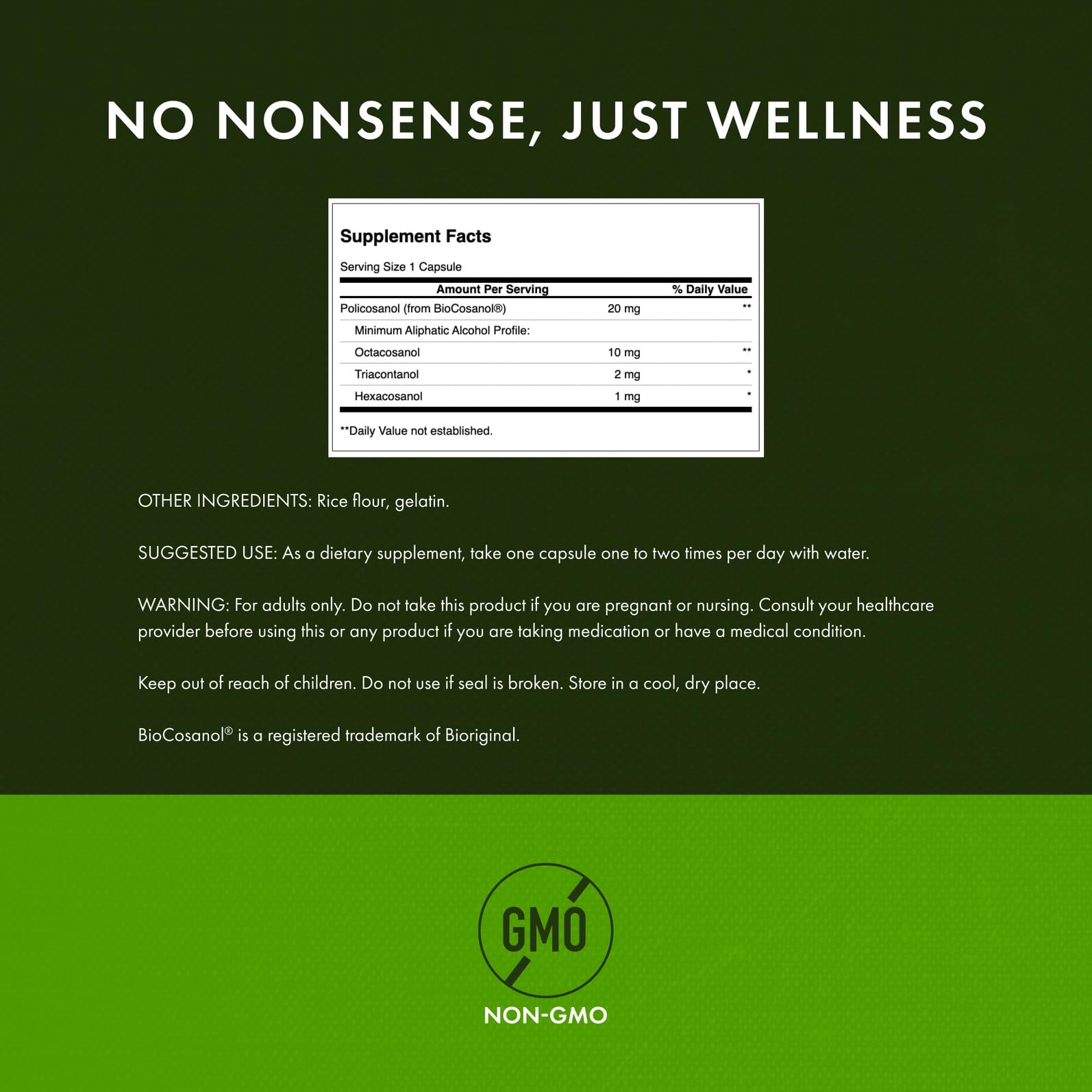Natural ingredients banner for cardiovascular support