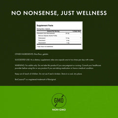 Natural ingredients banner for cardiovascular support