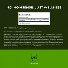 Three-pack display of Swanson Pregnenolone bottles