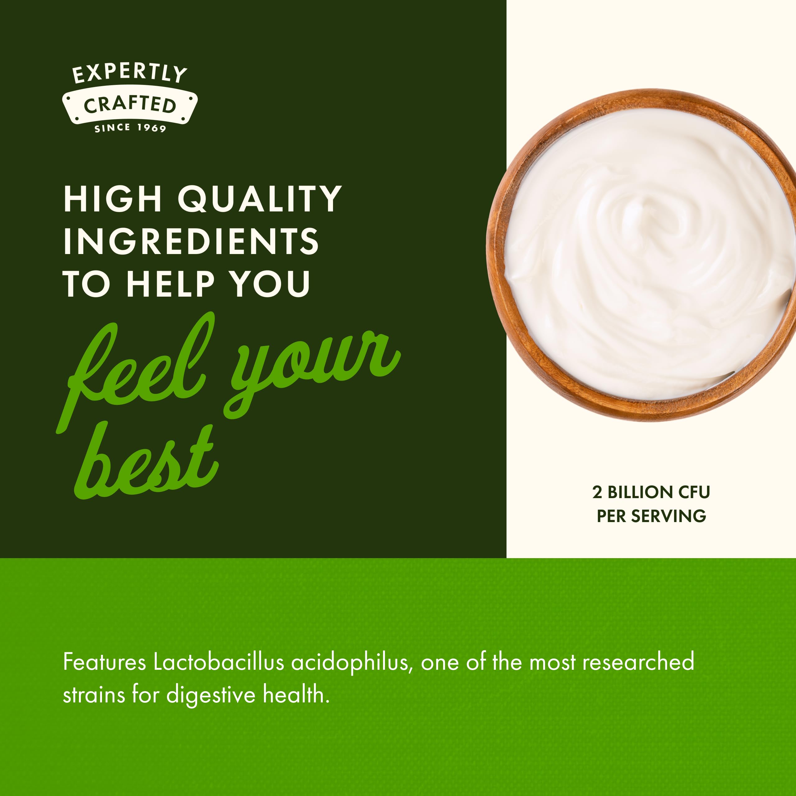 Graphic illustrating 1 Billion CFU per capsule