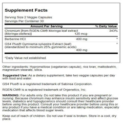 Swanson Pure 60 Veg Caps bottle label details