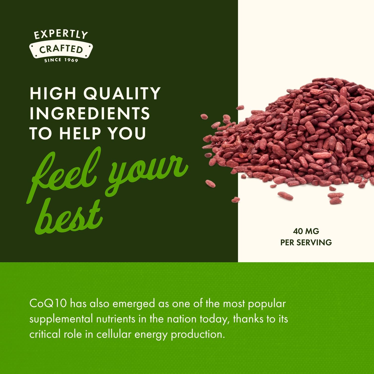 GMP-certified facility icon with Swanson product