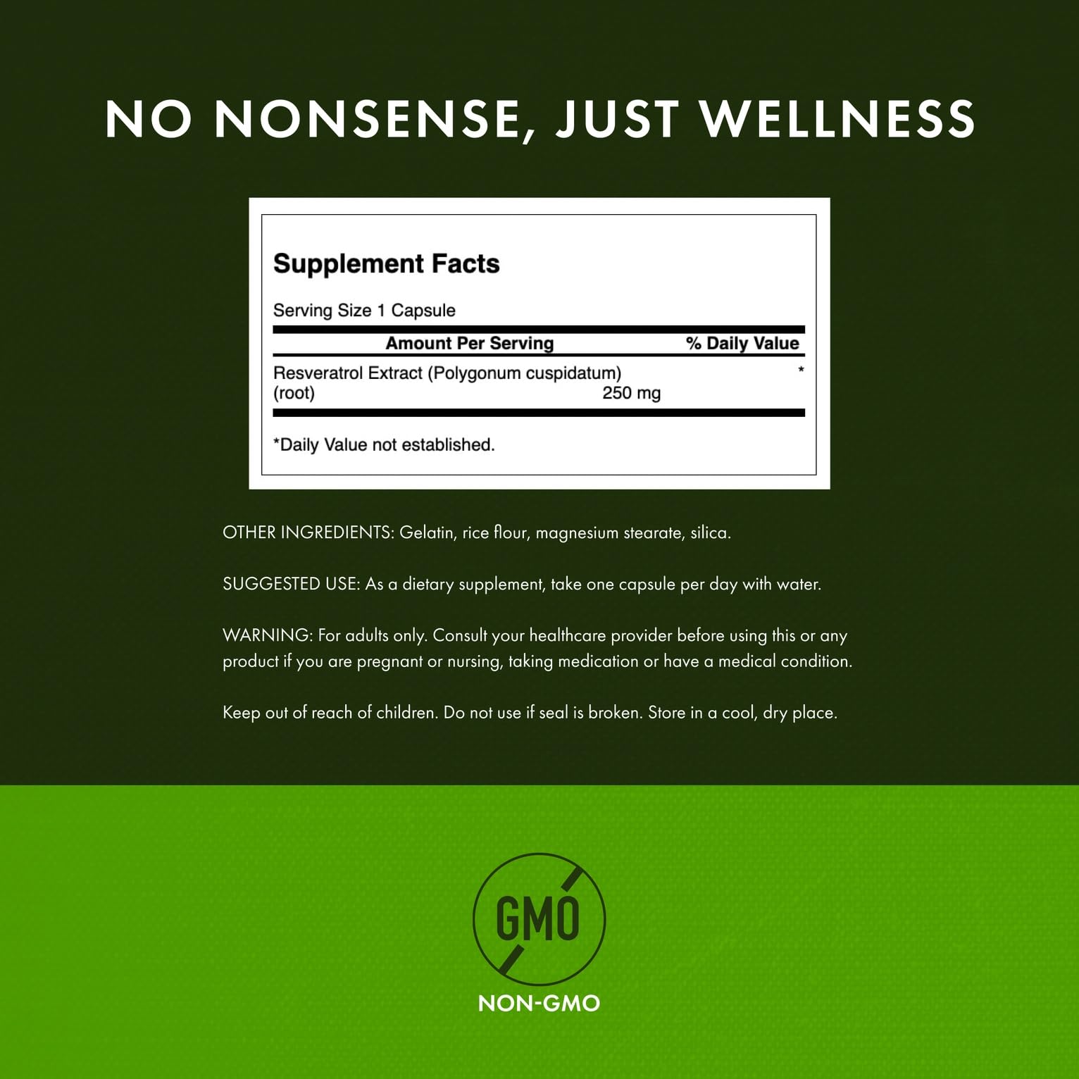 Three-pack Swanson Resveratrol bottles