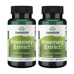 Swanson Rosemary Extract bottle label – 500 mg