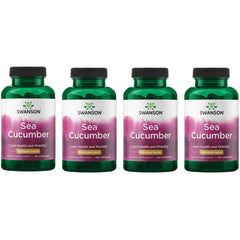 Front view of Swanson Sea Cucumber 4-pack bottle