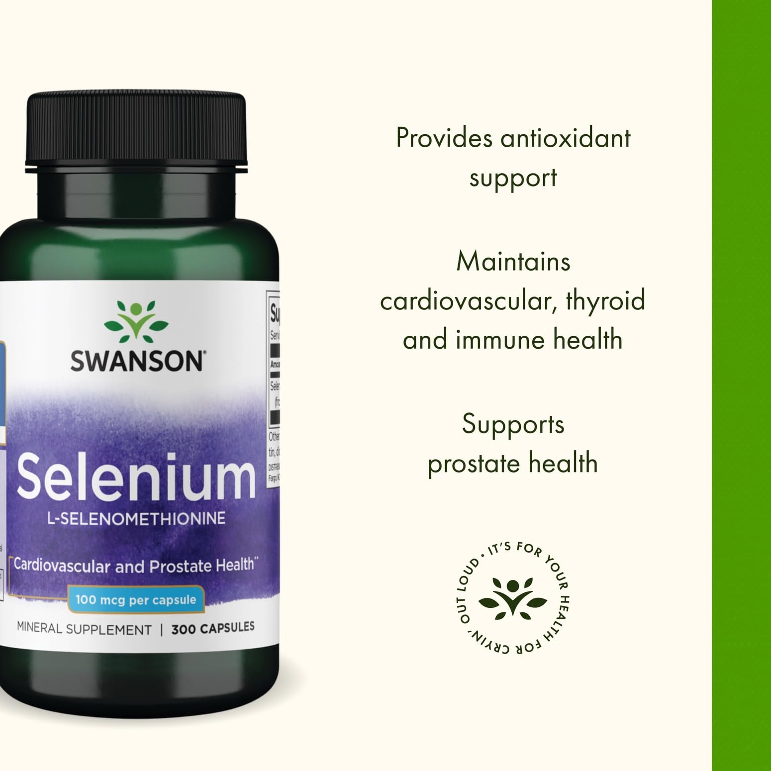 Full-spectrum plant-based selenium formula
