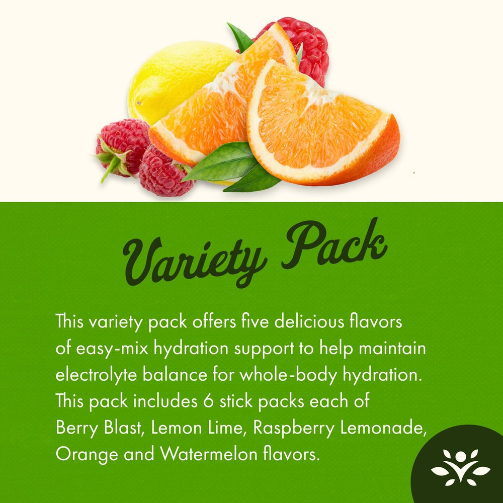 Swanson Simply Hydrate Sugar-Free Variety Pack with multiple packets