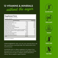 Three Swanson Simply Hydrate electrolyte mix packets