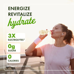 Swanson Simply Hydrate electrolyte powder box showing 3 packets