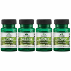 Hero image of Swanson Soy-Free Genistein 60 capsules in a 4-pack
