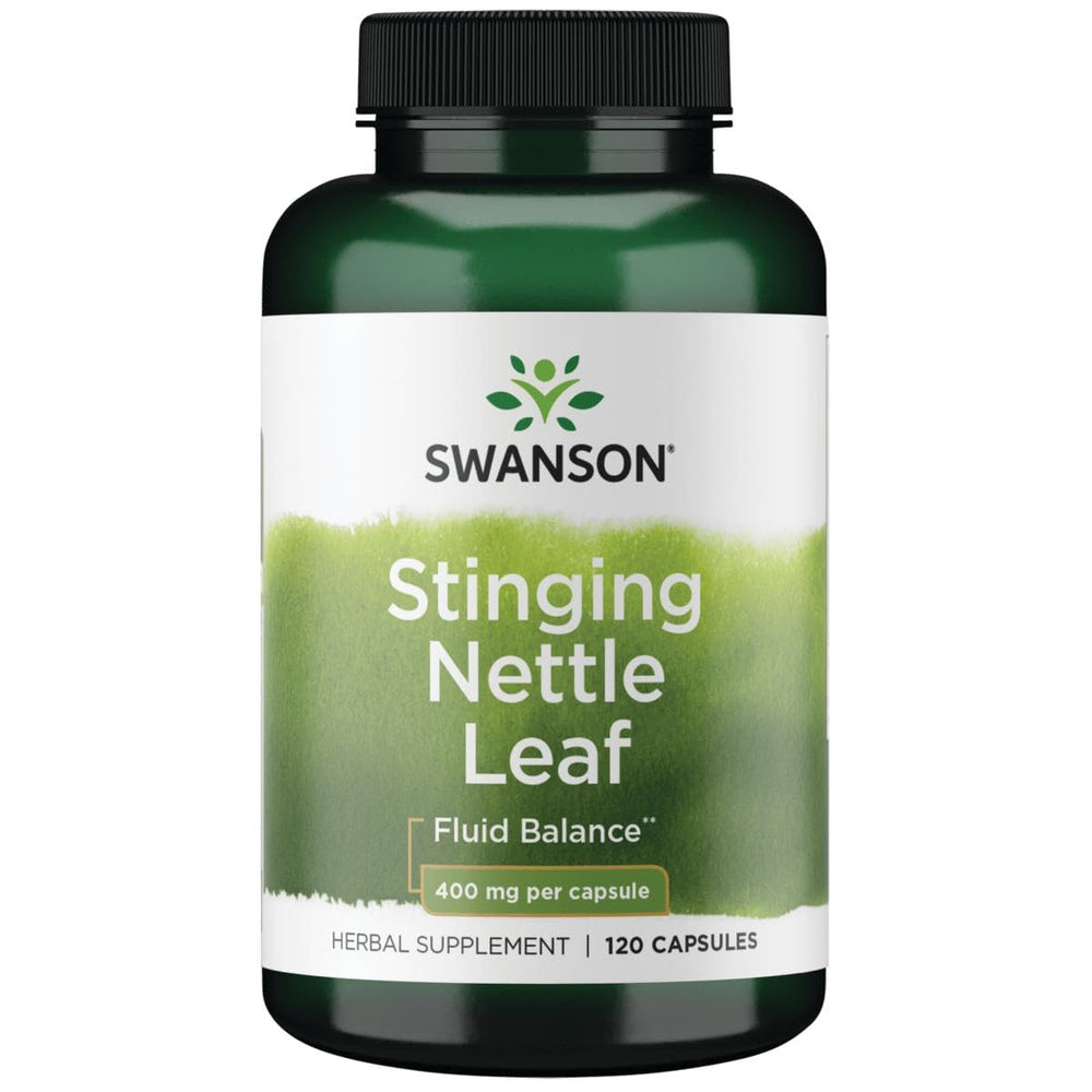 Swanson Stinging Nettle Leaf bottle with 120 capsules