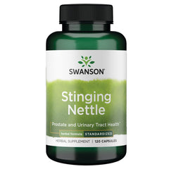 Swanson Stinging Nettles bottle and label - 120 capsules