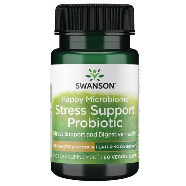 Product packaging for Swanson Stress Support Probiotic