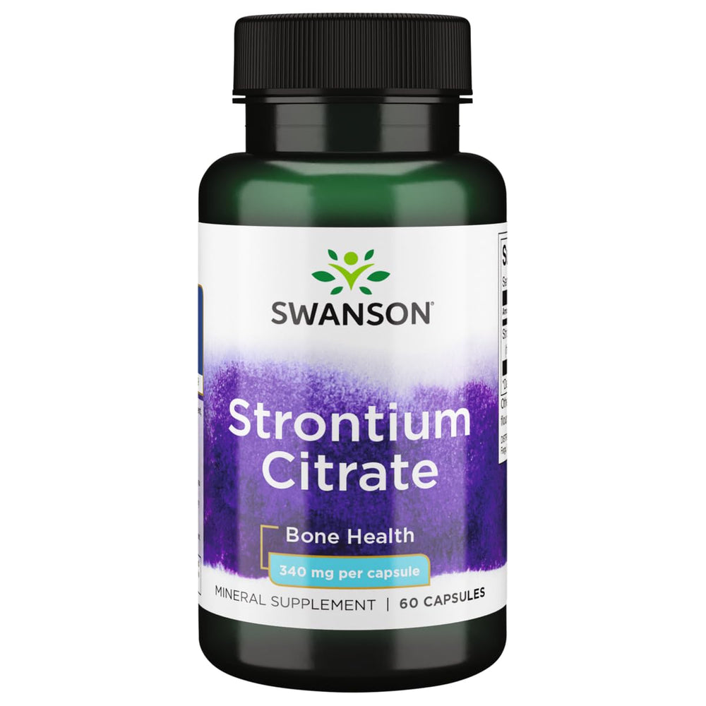 Swanson Strontium Citrate 340 mg bottle - image 1