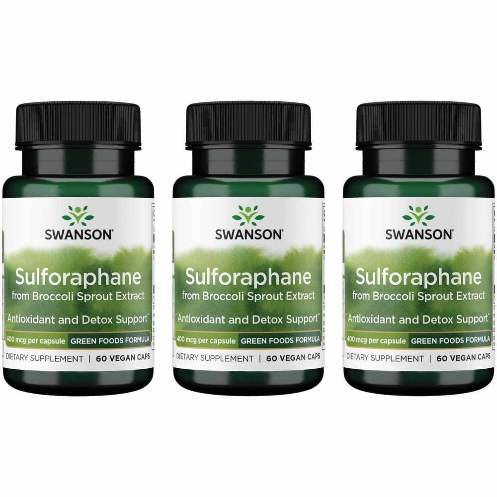 Swanson Sulforaphane bottle with label