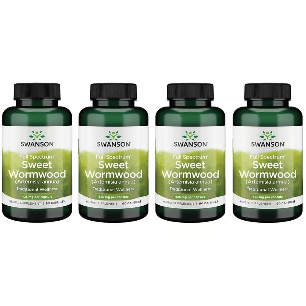 Swanson Sweet Wormwood bottle front promoting digestive health support