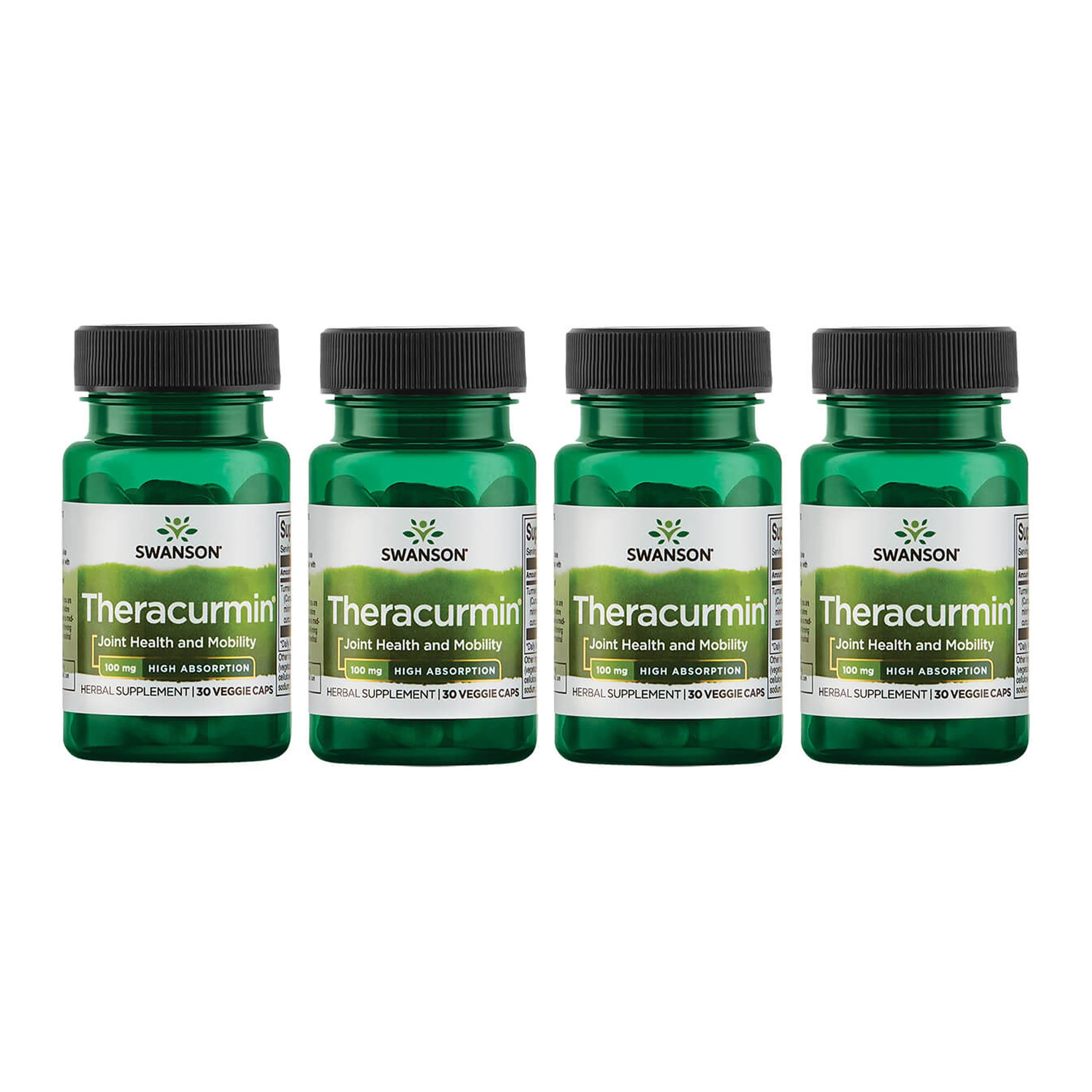 Hero image of Swanson Theracurmin 4-pack bottle