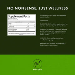 Tri-Fiber Complex ingredients: psyllium, oat bran, and apple pectin